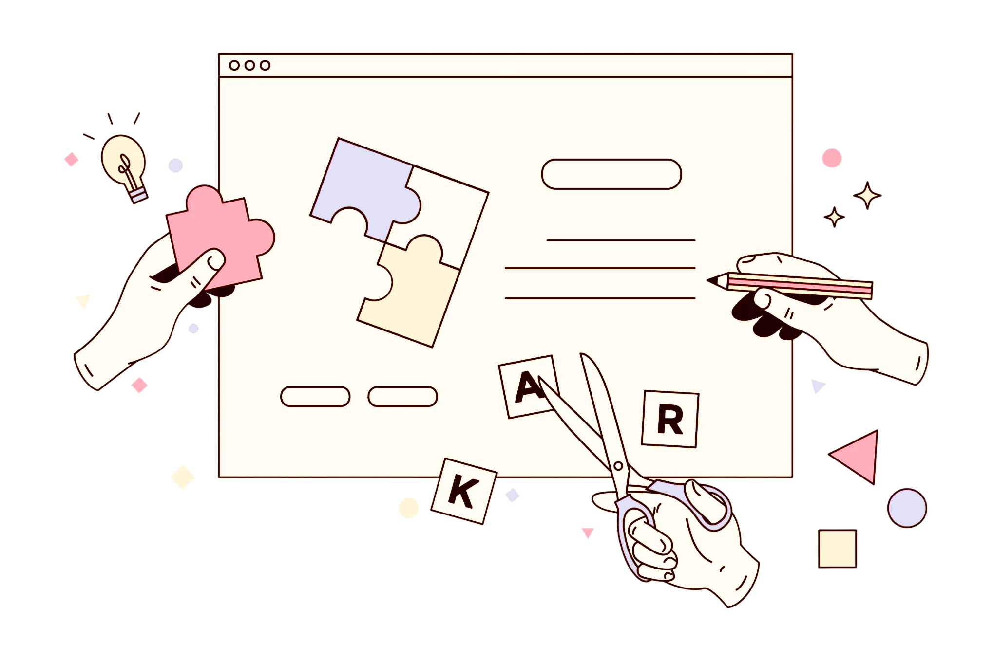 UX Research Methods illustration